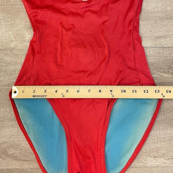 Vintage Official Lifeguard One Piece Bathing Suit - Picture 9 of 11